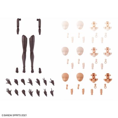 30MS 选装身体配件 手臂与腿部件[棕色]