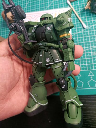 HGGTO 1/144 高达THE ORIGIN 激战鲁姆会战 MS-06C 初期量产型扎古II
