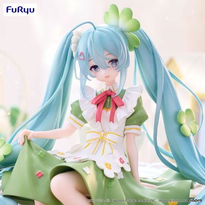 初音未来 压泡面人偶 花仙子系列—幸运草仙子—