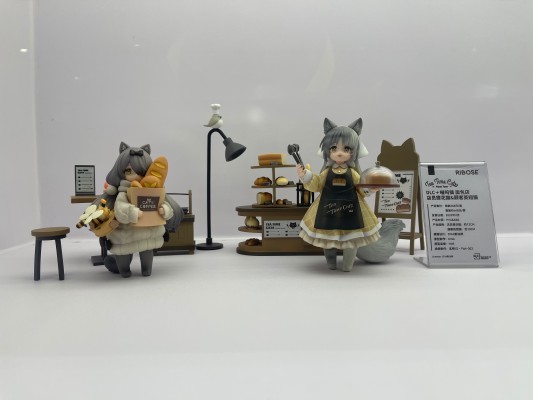 茶会猫系列 喵呜镇 面包店 顾客英短猫