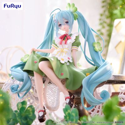 初音未来 压泡面人偶 花仙子系列—幸运草仙子—