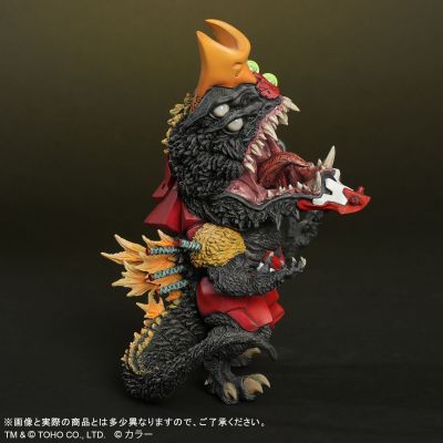 Q版拟真 新世纪福音战士2号机 凶兽哥斯拉模式