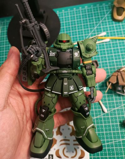 HGGTO 1/144 高达THE ORIGIN 激战鲁姆会战 MS-06C 初期量产型扎古II