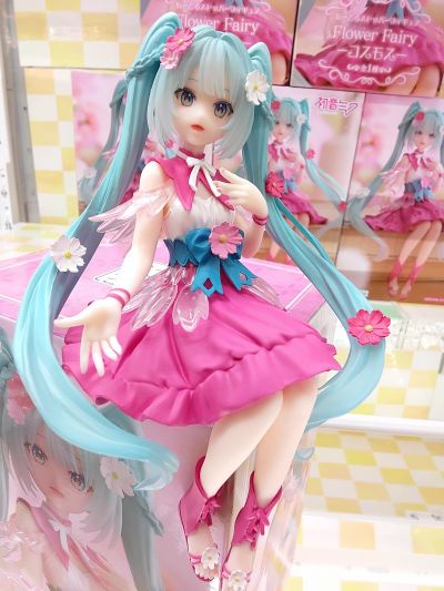初音未来 压泡面人偶 花仙子系列—波斯菊仙子—