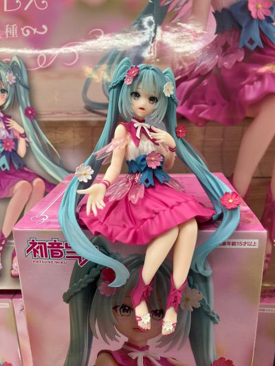 初音未来 压泡面人偶 花仙子系列—波斯菊仙子—