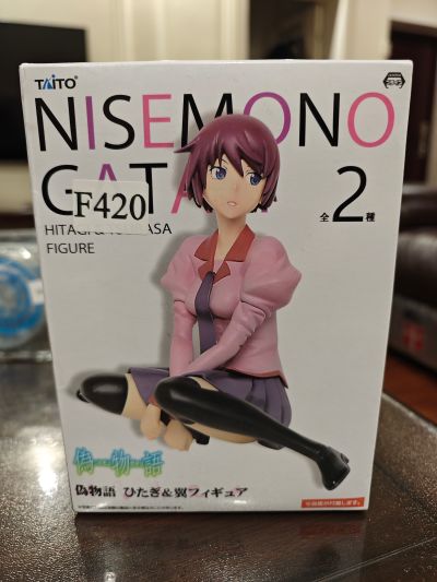 伪物语 ひたぎ＆翼フィギュア 战场原黑仪 