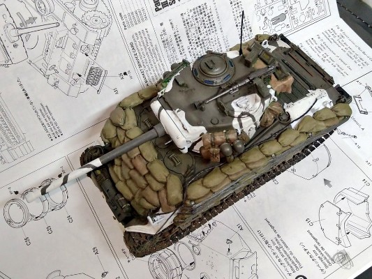 TS-043 美国 M4A3（76）W“谢尔曼”中型坦克