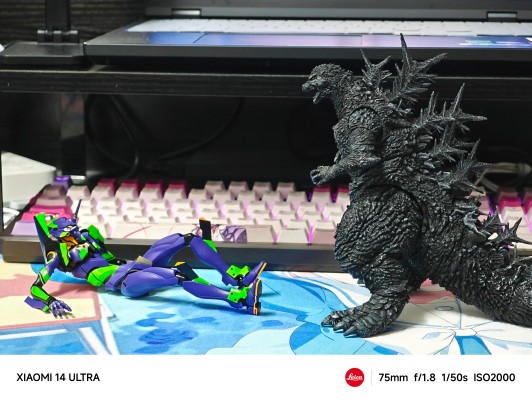 S.H.MonsterArts 哥斯拉（2023）黑白配色