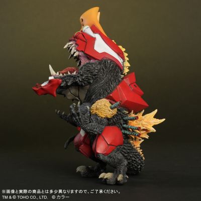 Q版拟真 新世纪福音战士2号机 凶兽哥斯拉模式