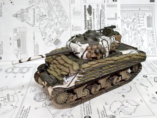 TS-043 美国 M4A3（76）W“谢尔曼”中型坦克