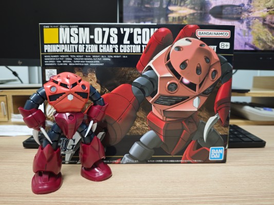HGUC 1/144 机动战士高达  MSM-07S 后期型魔蟹 夏亚专用