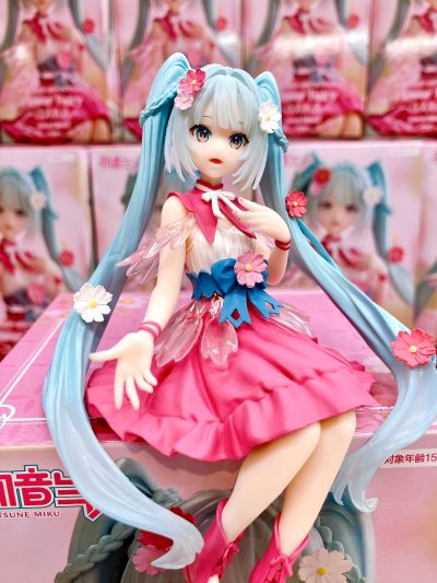 初音未来 压泡面人偶 花仙子系列—波斯菊仙子—