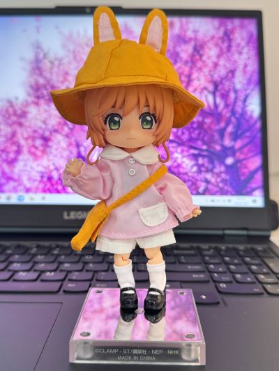 粘土娃 魔卡少女樱 透明牌篇  木之本樱 友枝中学校服