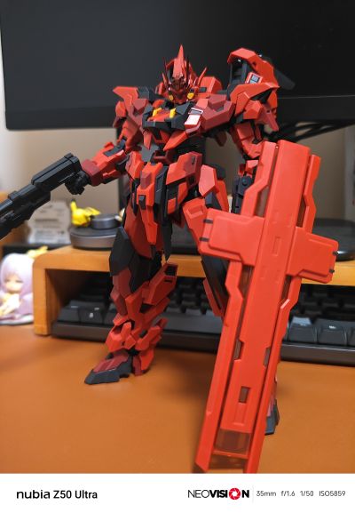 1/100 塑料免胶拼装模型 [闪灵-火喰鸟]