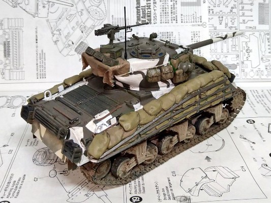 TS-043 美国 M4A3（76）W“谢尔曼”中型坦克