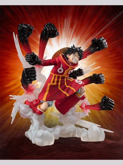 FiguartsZERO ［超激战］蒙奇·D·路飞 -橡皮橡皮猎鹰枪乱打-