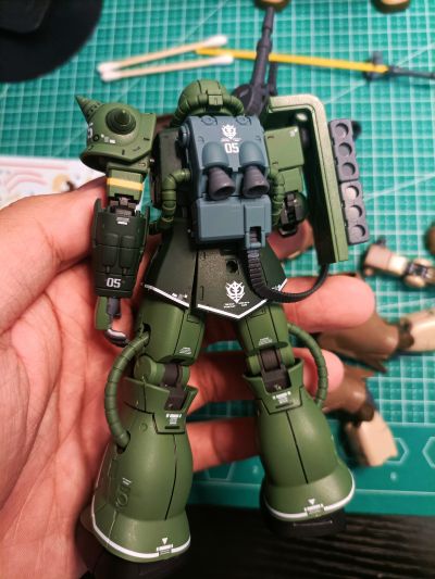 HGGTO 1/144 高达THE ORIGIN 激战鲁姆会战 MS-06C 初期量产型扎古II