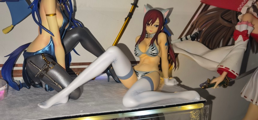 妖精的尾巴 艾尔莎·史卡雷特 白虎 Gravure Style