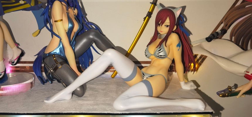 妖精的尾巴 艾尔莎·史卡雷特 白虎 Gravure Style