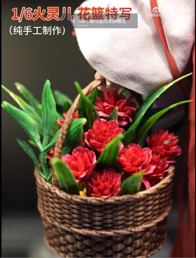 完美世界动画 1/6火灵儿 可动人偶