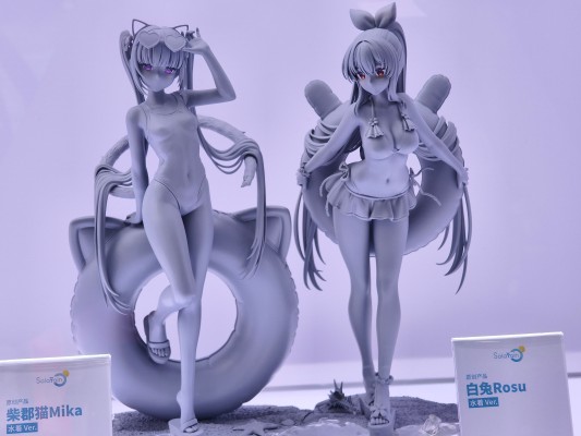 白兔Rosu 泳装 1/7正比例手办