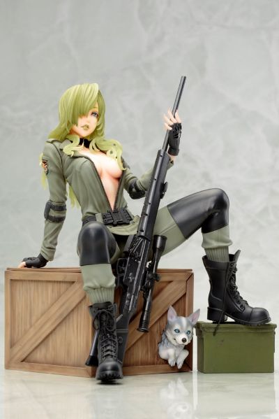 美少女雕像 潜龙谍影美少女 狙击雪狼