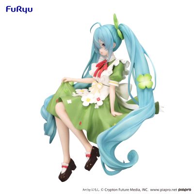 初音未来 压泡面人偶 花仙子系列—幸运草仙子—