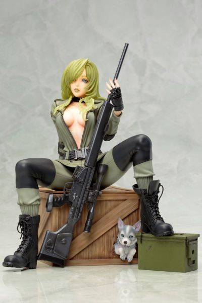 美少女雕像 潜龙谍影美少女 狙击雪狼