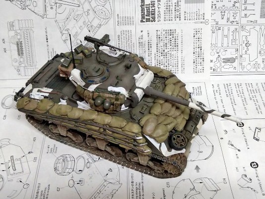 TS-043 美国 M4A3（76）W“谢尔曼”中型坦克