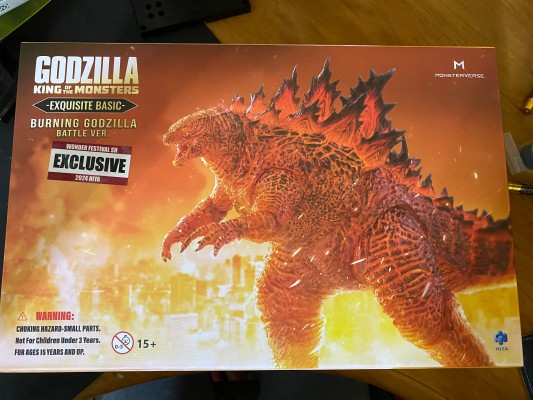 极致超值系列 哥斯拉2：怪兽之王 红莲哥斯拉 战斗