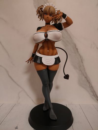黑色辣妹女仆淫魔要吃掉主人了 可可亚