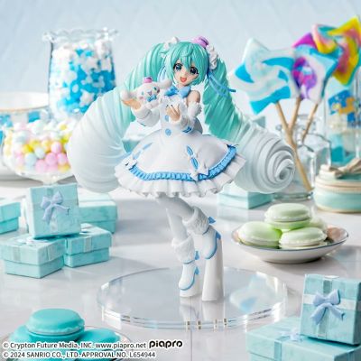 初音未来系列 Luminasta 初音未来联名大耳狗 白色连衣裙