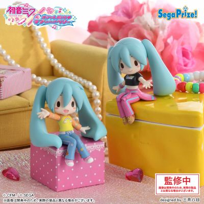 初音未来联名时尚魔女拉芙与贝莉 Fuwa Petit小坐系列精细人偶“初音未来”