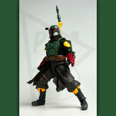MAFEX 编号201 星球大战：曼达洛人 波巴·费特（重拾盔甲）