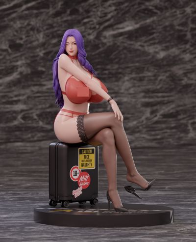 Milf航空公司，亲爱的母亲克拉拉  红蕾丝版