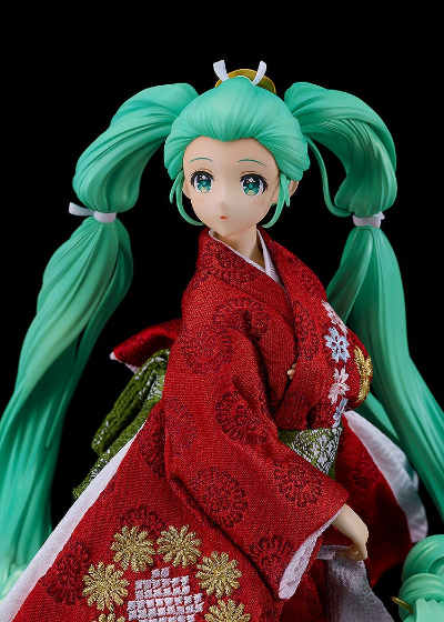 初音未来 回首美人图  -久月联名日本人偶-
