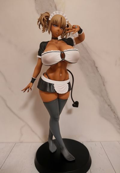 黑色辣妹女仆淫魔要吃掉主人了 可可亚