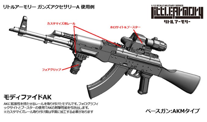 小军械库 LD020 枪械配件A