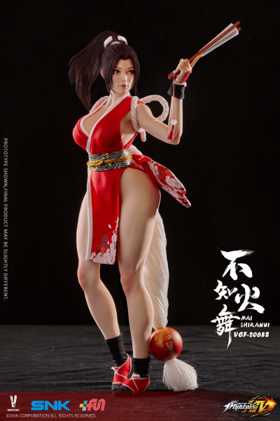 拳皇14 不知火舞 直刘海版 1/6可动人偶