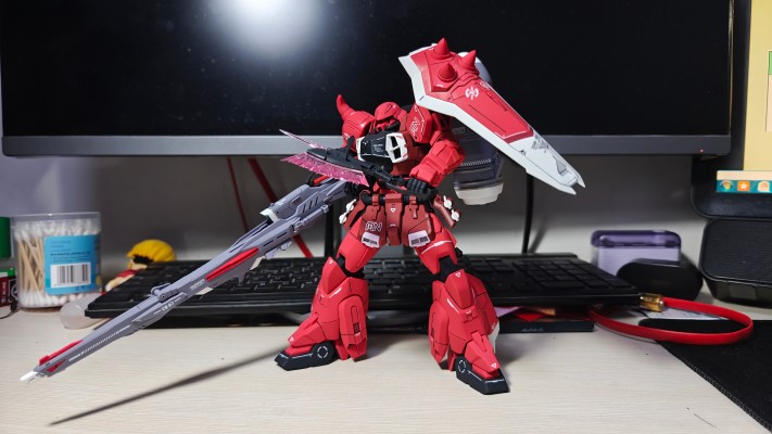 MG 机动战士高达SEED DESTINY 烈焰型渣古幻影/烈焰型渣古勇士