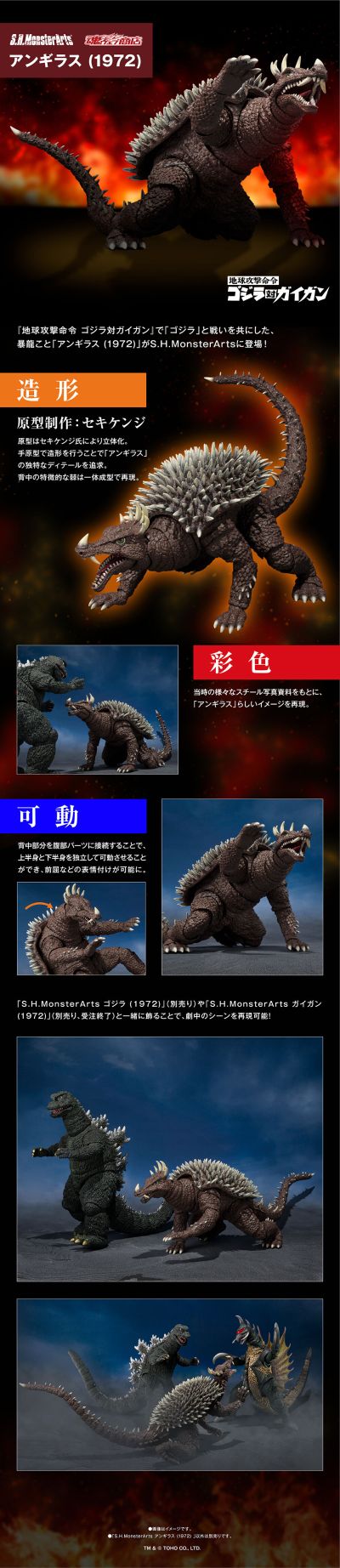 S.H.MonsterArts  安吉拉斯（1972）