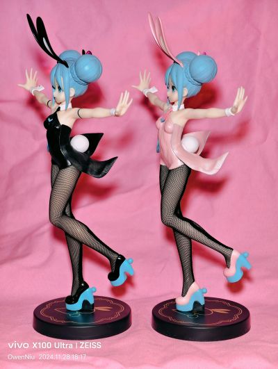 初音未来系列 BiCute Bunnies玩具人偶 -初音未来  粉色珠光眨眼款-