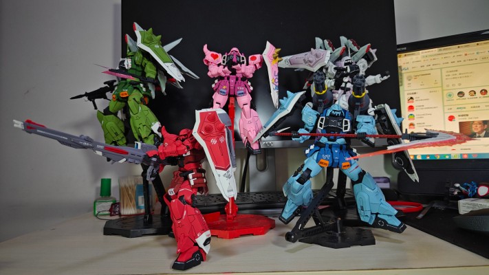 MG 机动战士高达SEED DESTINY 烈焰型渣古幻影/烈焰型渣古勇士