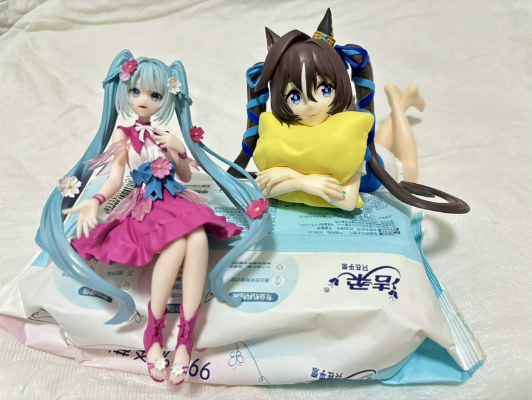 初音未来 压泡面人偶 花仙子系列—波斯菊仙子—