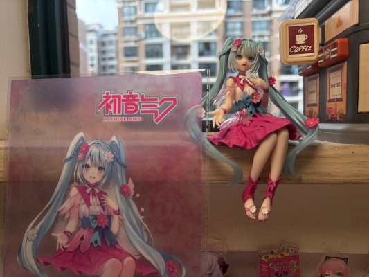 初音未来 压泡面人偶 花仙子系列—波斯菊仙子—