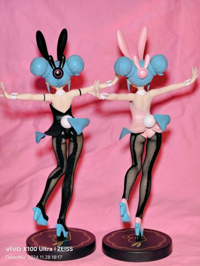 初音未来系列 BiCute Bunnies玩具人偶 -初音未来  粉色珠光眨眼款-