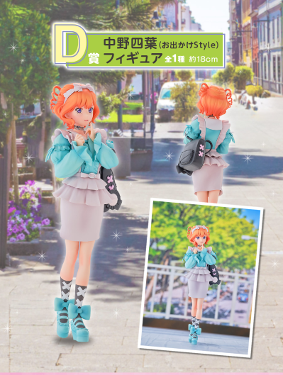 一番赏 五等分的新娘＊ ～分享温暖～ D奖 中野四叶 出游风格