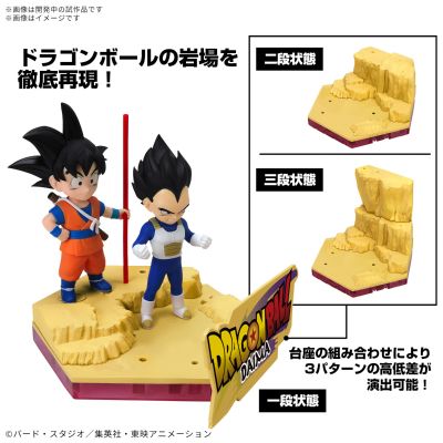 龙珠大魔 塑料模型套件 小小孙悟空与小小贝吉塔