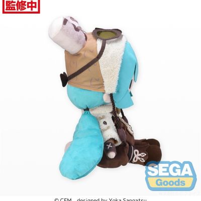 初音未来 冬日暖饮 fuwa petit毛绒玩偶（LL尺寸）