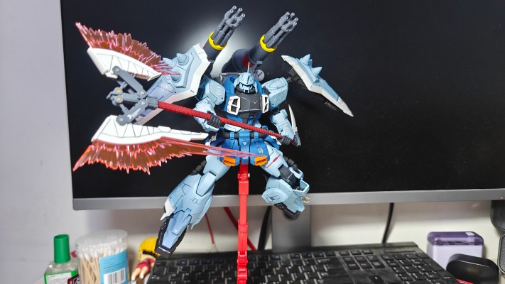MG 机动战士高达SEED DESTINY 烈焰型渣古幻影/烈焰型渣古勇士